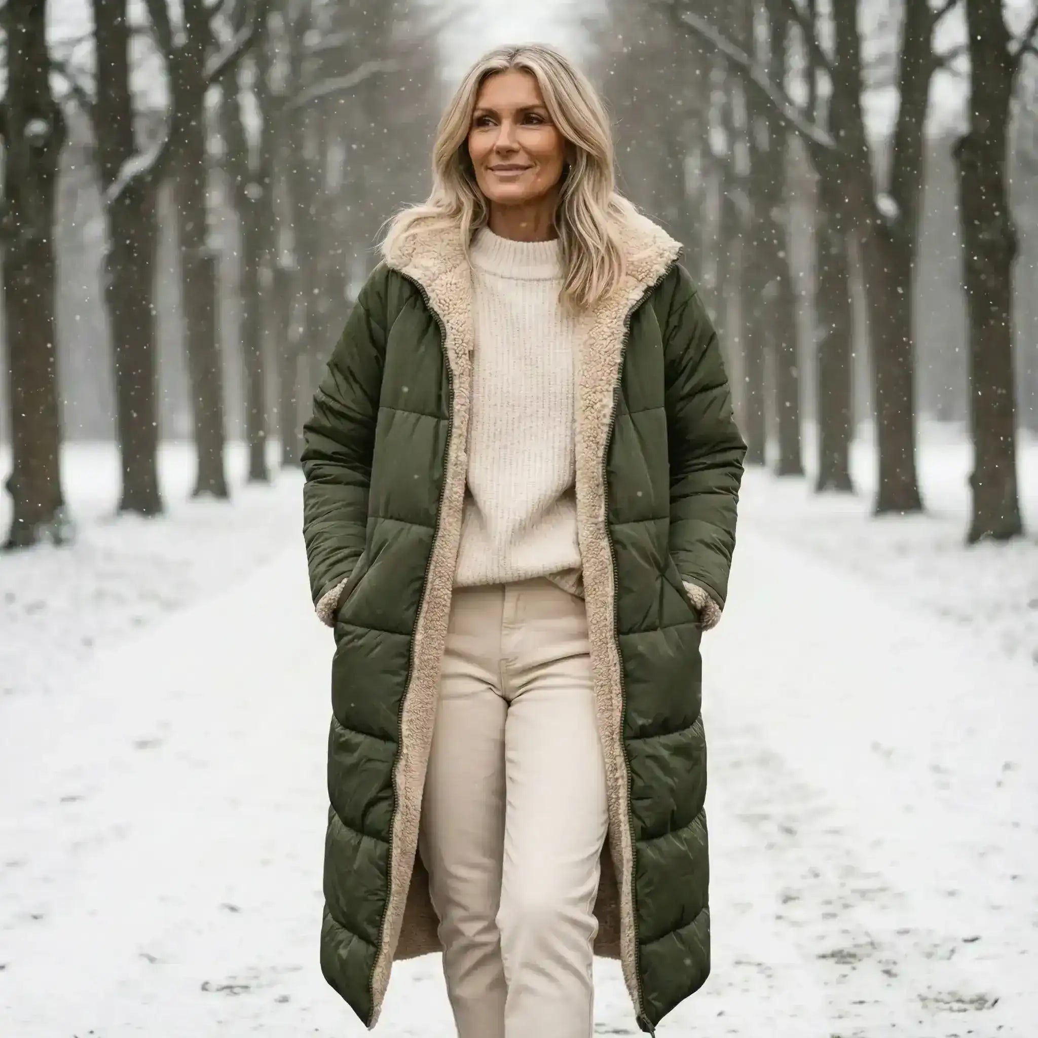 Sherpa Winter Coat Luxe