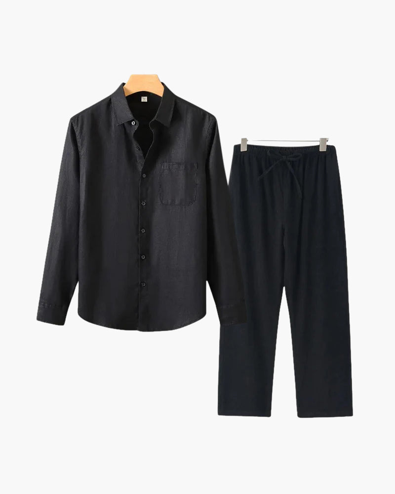 Linen Combo Set (Long Sleeve)