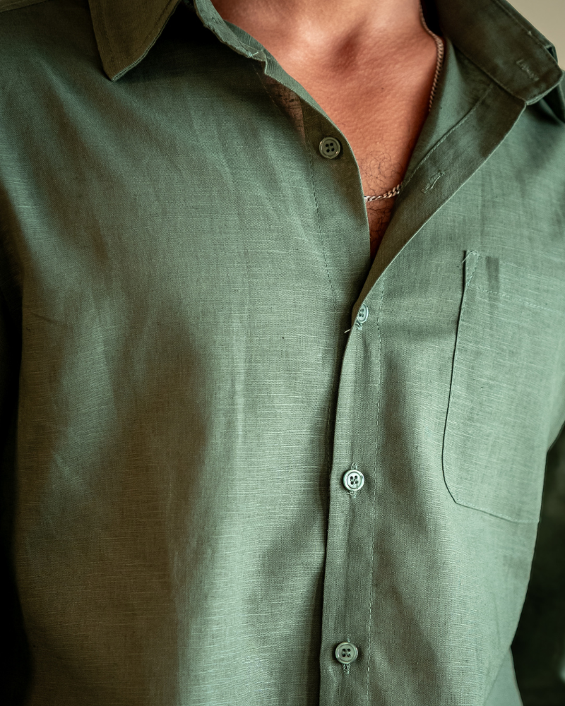 Linen Combo Set (Long Sleeve)