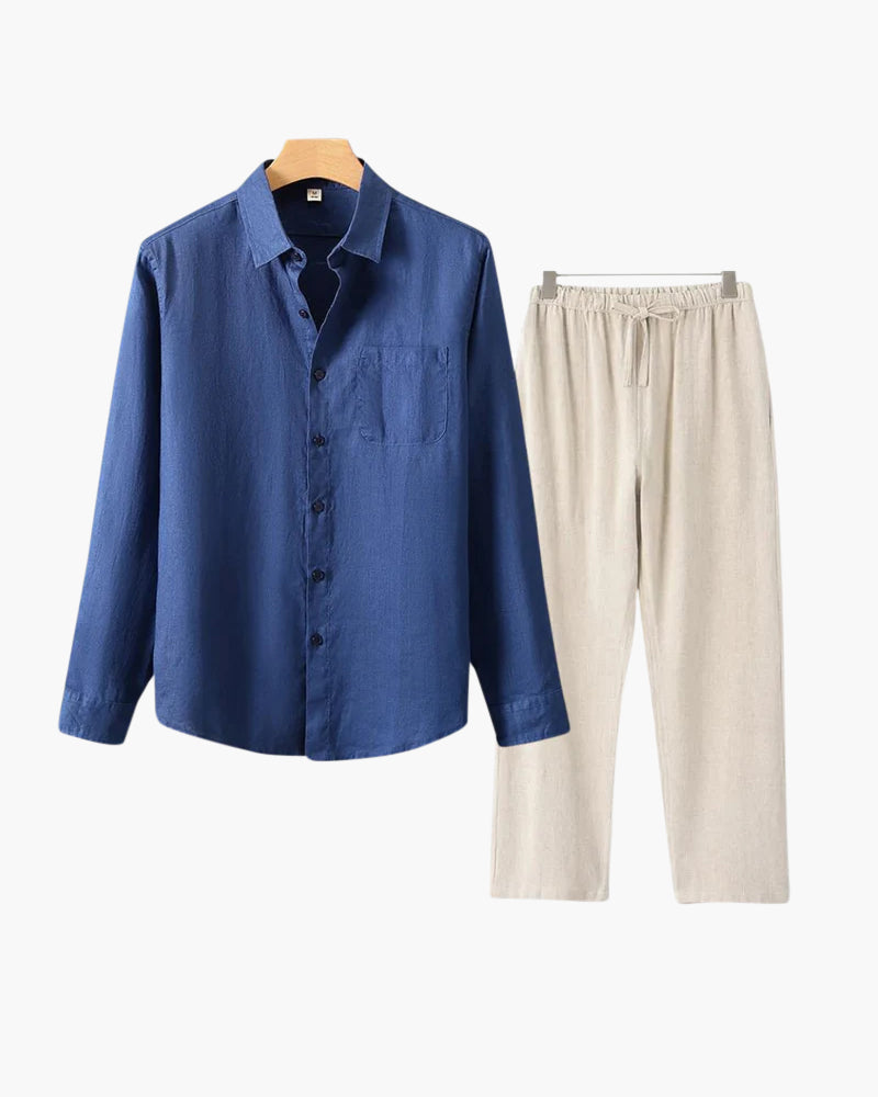 Linen Combo Set (Long Sleeve)