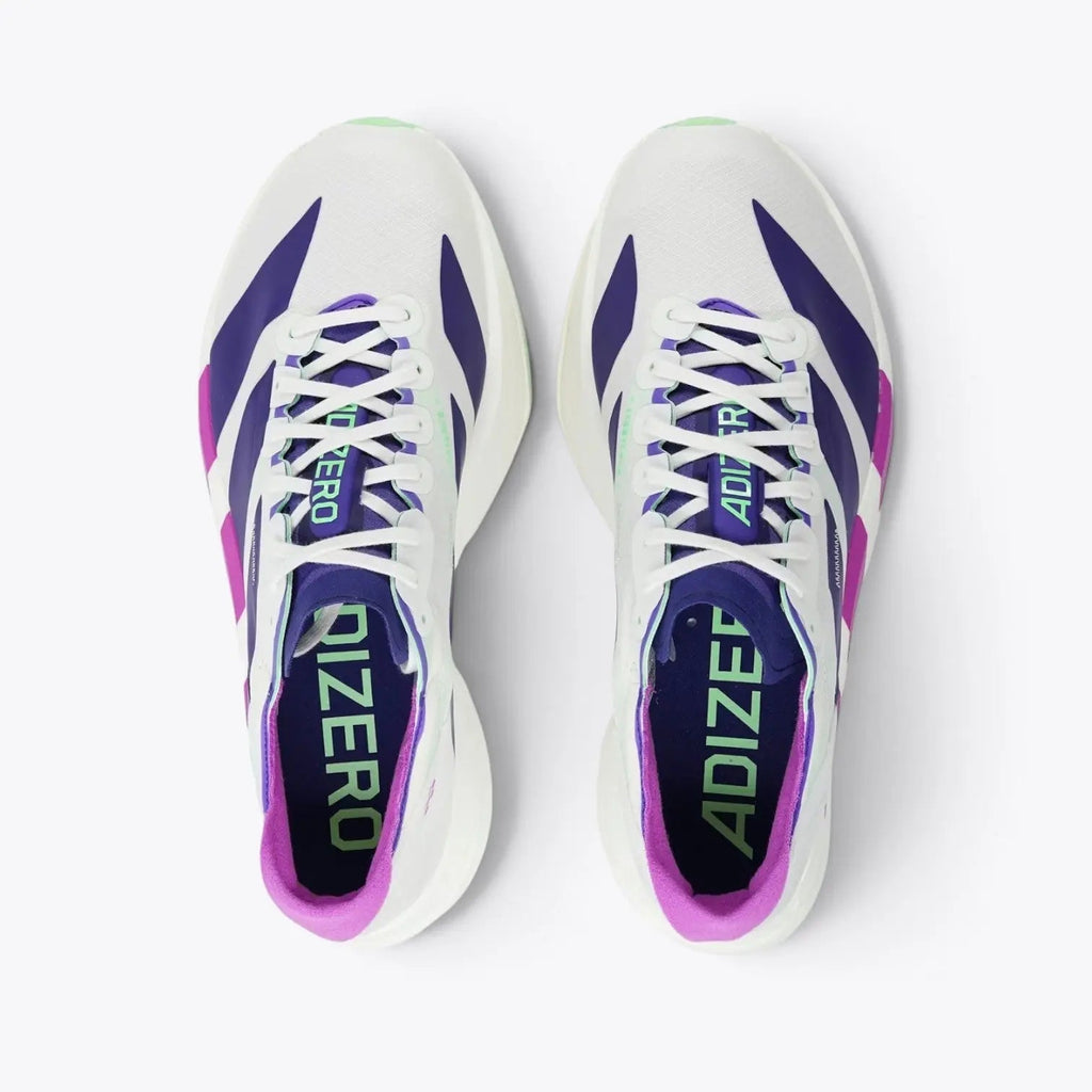 Adidas Adizero Adios Pro 4 White Purple Lime