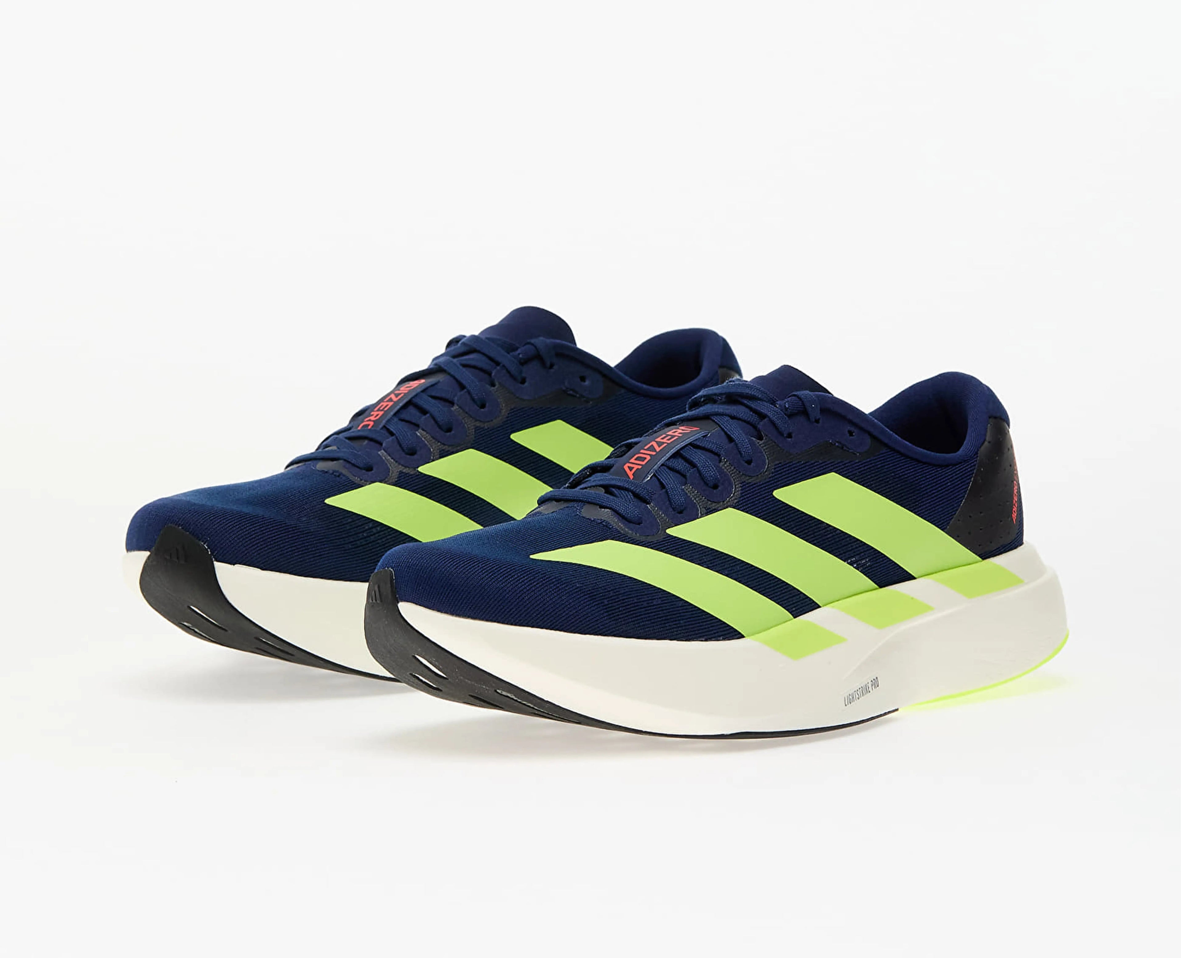 Adidas Adizero EVO SL Dark Blue Solar Slime