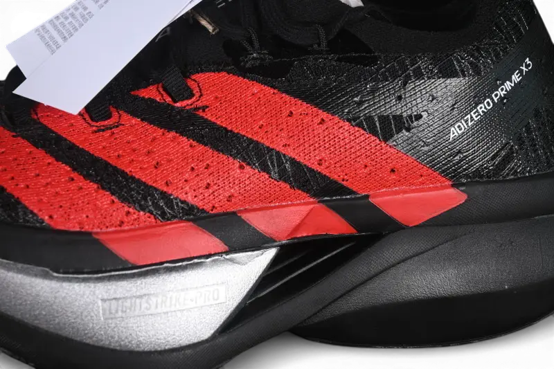 Adidas Adizero Prime X3 Strung Mercedes AMG Black Lucid Red