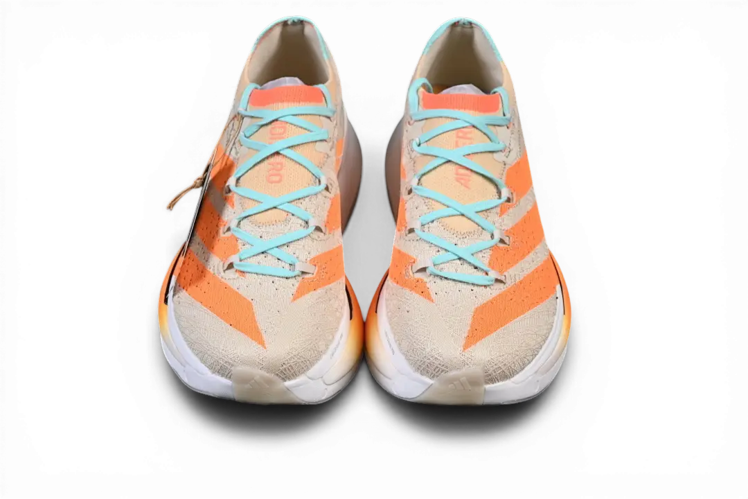 Adidas Adizero Prime X3 Strung Orange White Wheat Blue