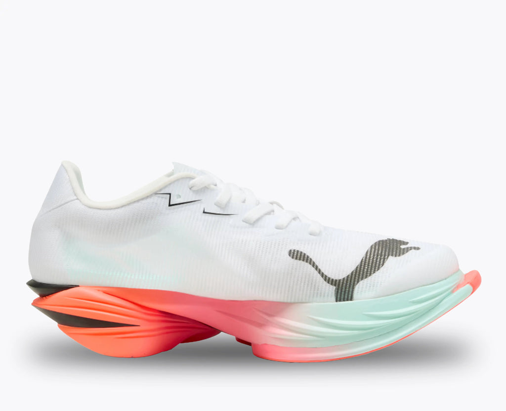 Puma Fast-R Nitro Elite 3 White Glowing Red Mint