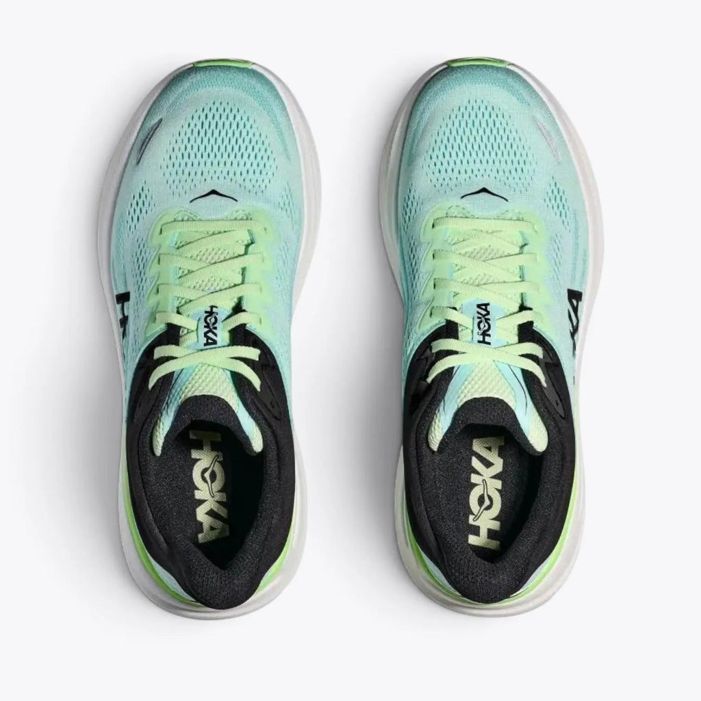 Hoka Bondi 9 Luna Moth Blue Spark