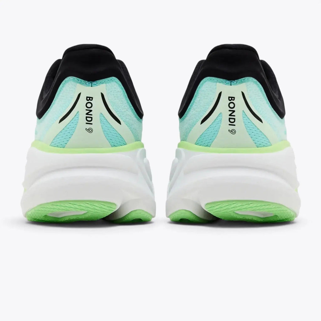 Hoka Bondi 9 Luna Moth Blue Spark
