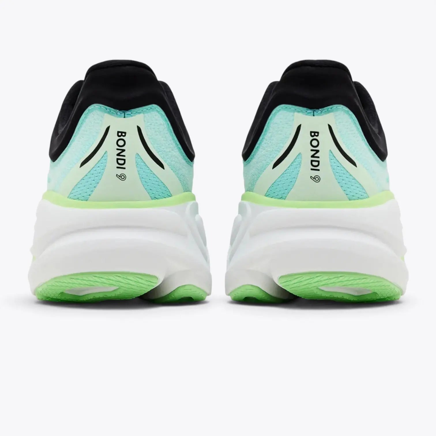Hoka Bondi 9 Luna Moth Blue Spark
