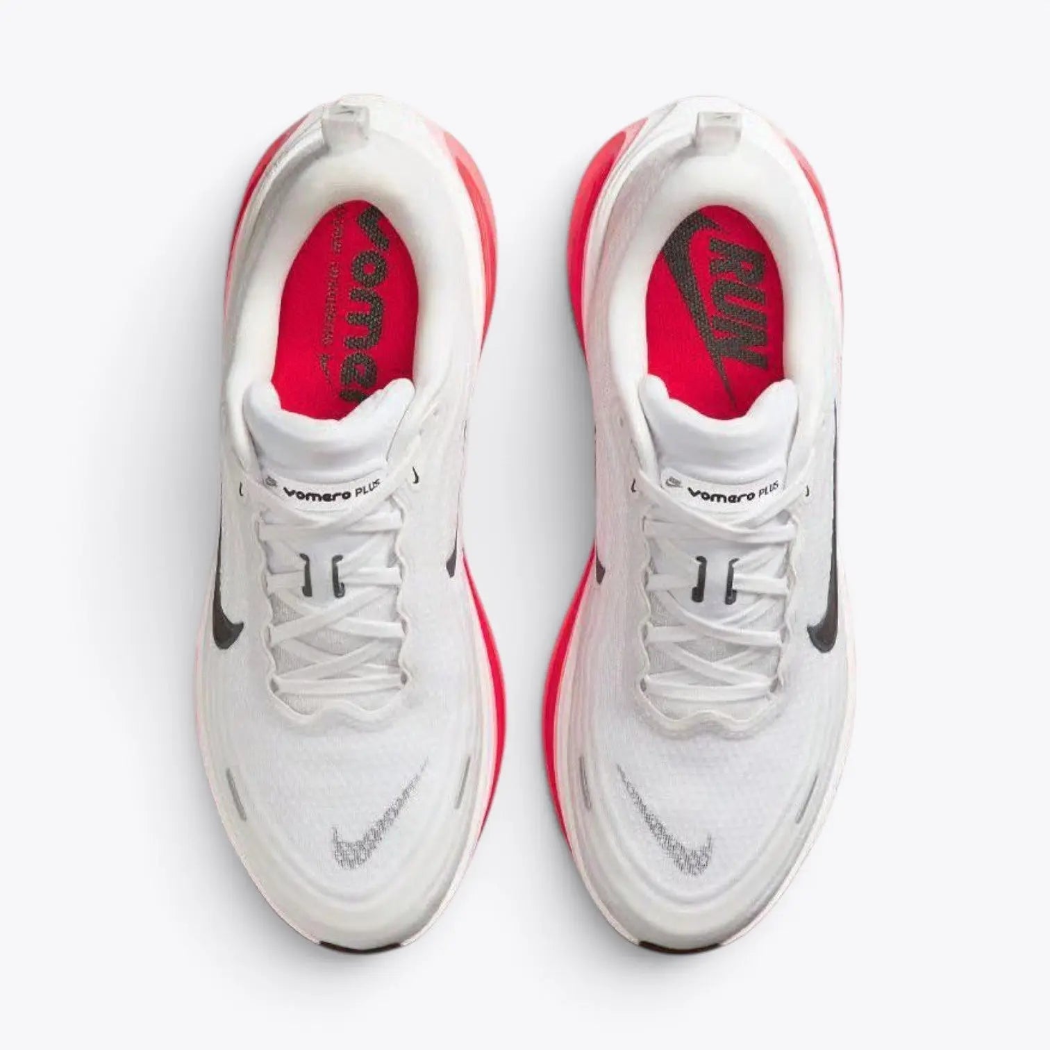 Nike Vomero Plus White Bright Crimson