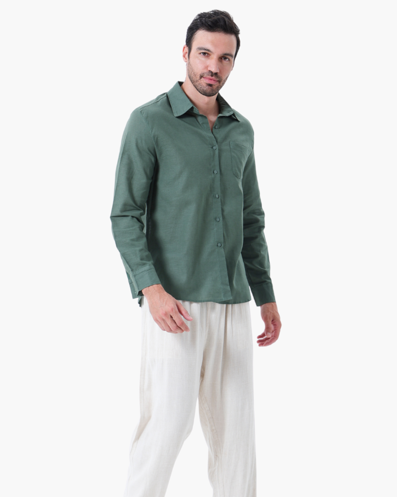 Linen Combo Set (Long Sleeve)