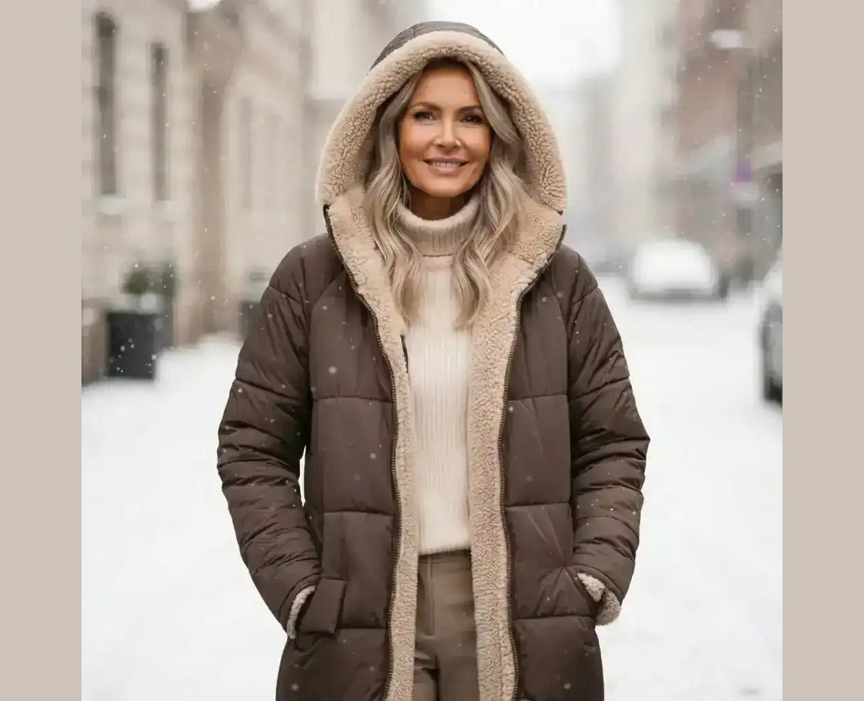 Sherpa Winter Coat Luxe
